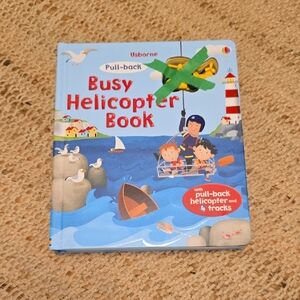 UsBorne Pull-Back Helicopter Adventure Book